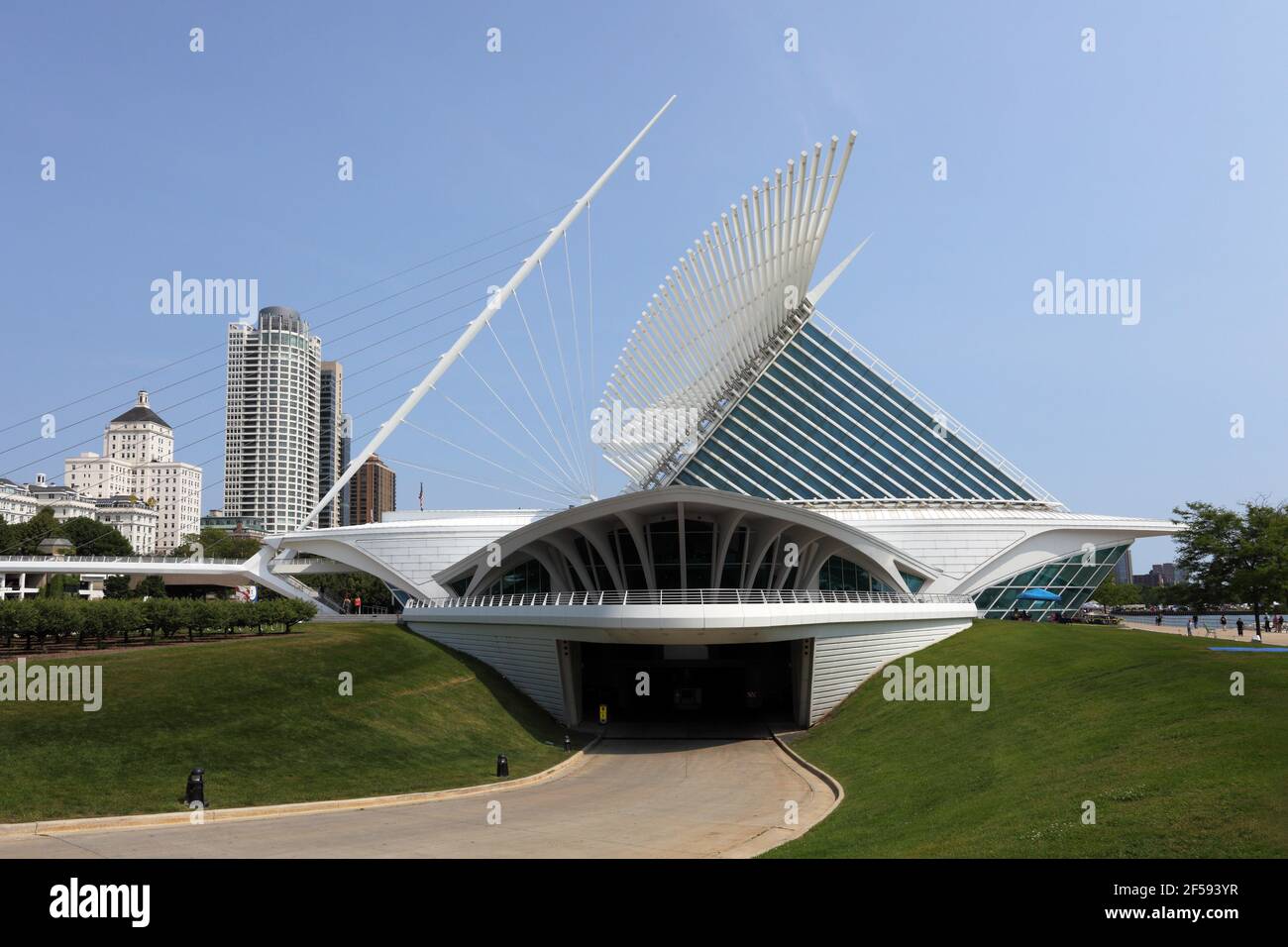 Geografia / viaggio, USA, Wisconsin, Milwaukee, Milwaukee Arts Museu, Informazioni-aggiuntive-diritti-liquidazione-non-disponibili Foto Stock