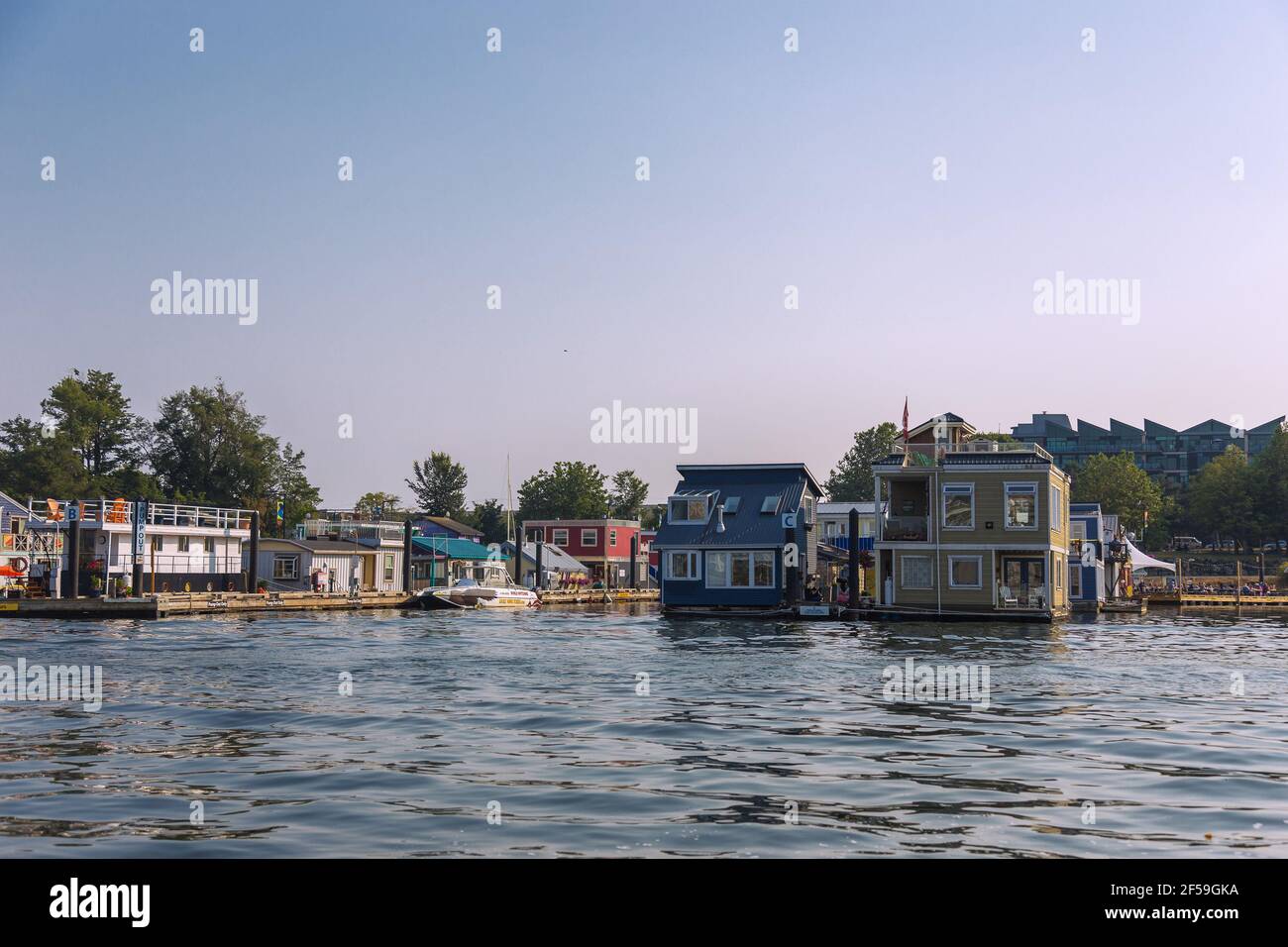 Geografia / viaggio, Canada, Victoria, Fisherman's Wharf, Additional-Rights-Clearance-Info-Not-Available Foto Stock
