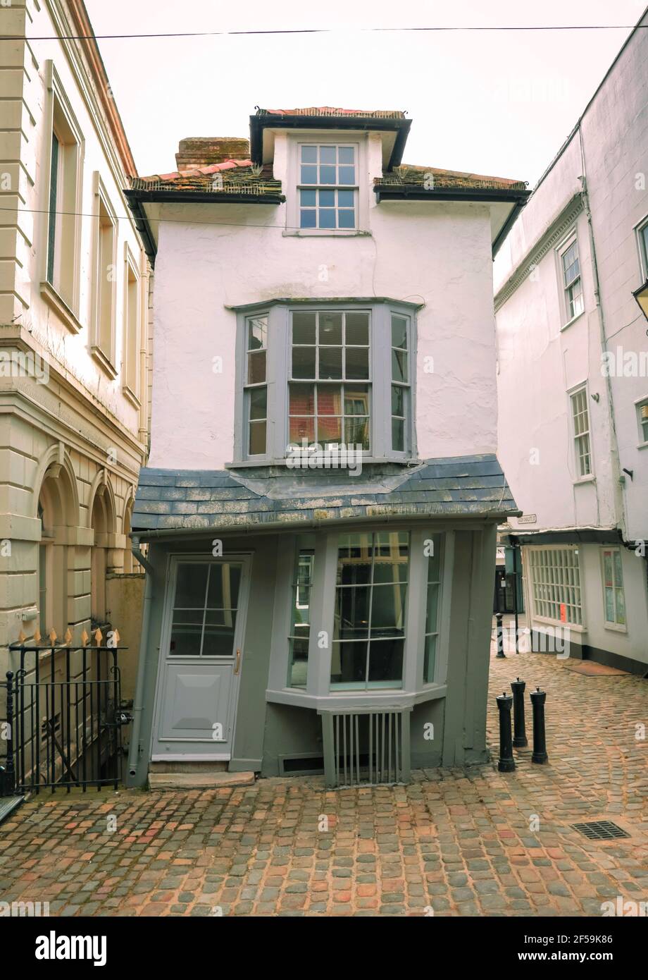 La casa storta di Windsor Foto Stock