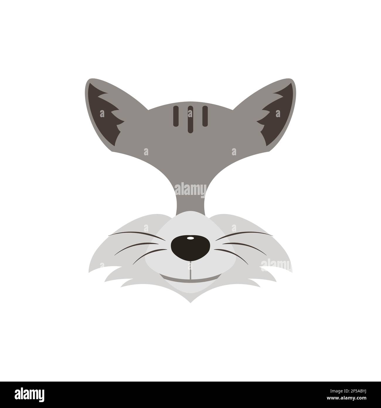 Raccoon maschera, essere un ospite raccoon. Illustrazione vettoriale. Illustrazione Vettoriale