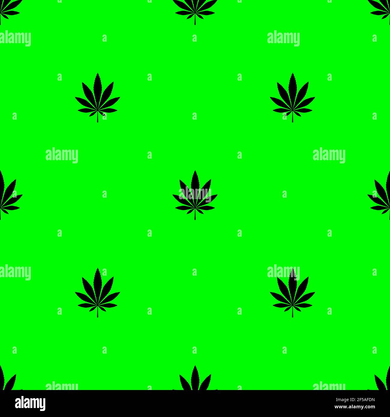 Texture cannabis senza giunture sfondo vettoriale, sfondo pattern.illustrazione vettoriale Illustrazione Vettoriale