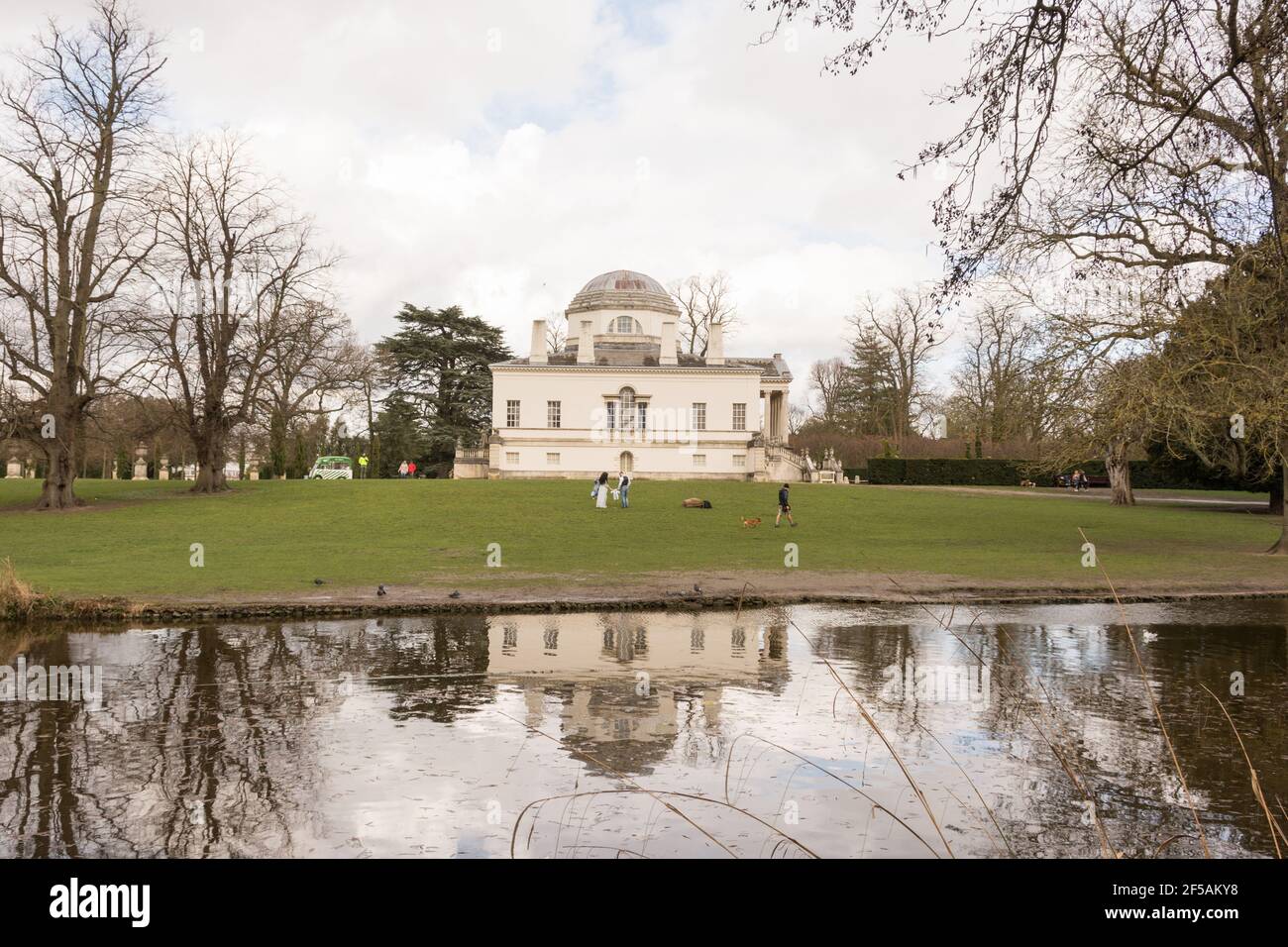 Chiswick House and Gardens a Chiswick, West London, Inghilterra, Regno Unito Foto Stock