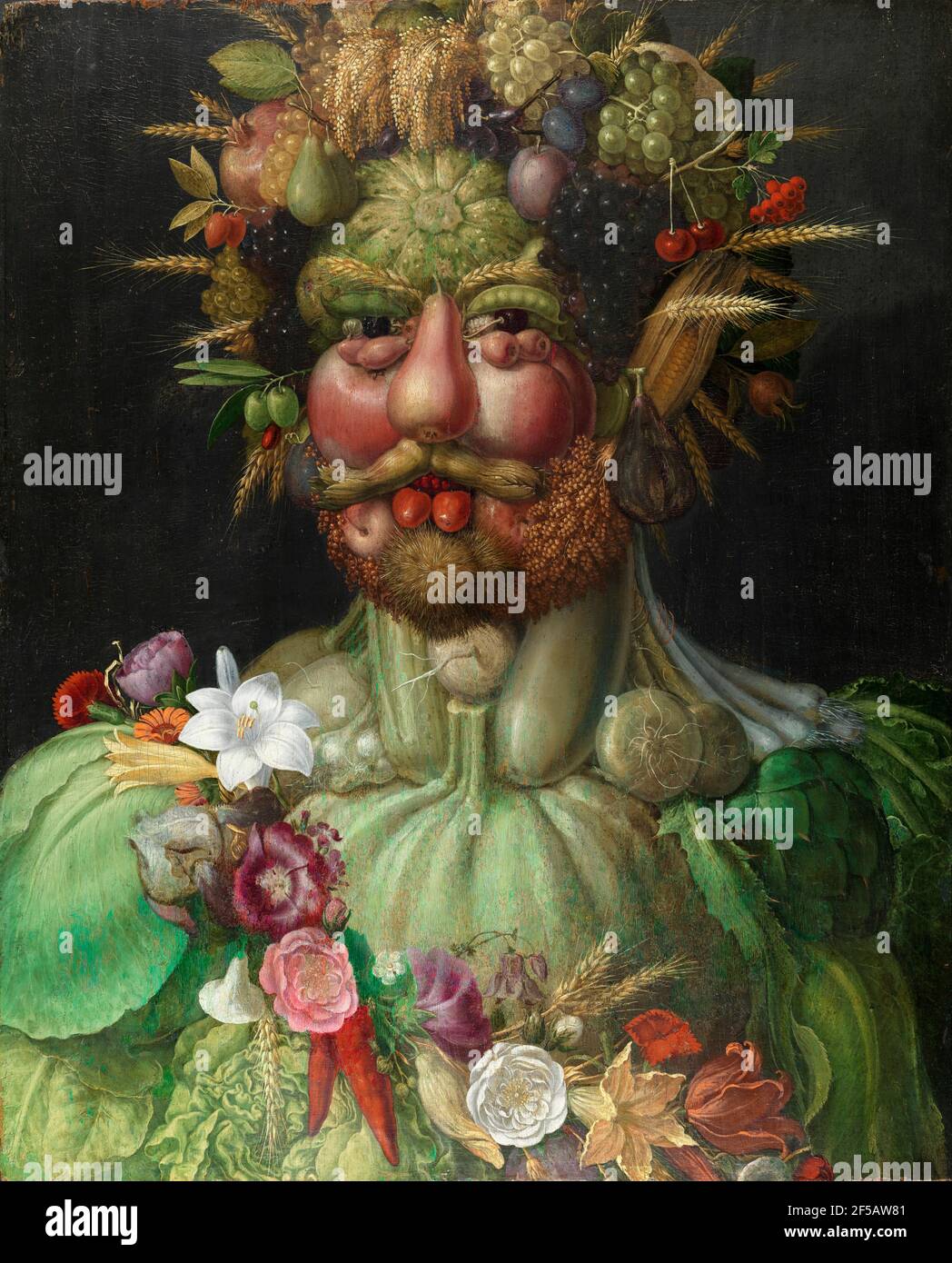Giuseppe Arcimboldo - Vertumno - 1590 Foto Stock