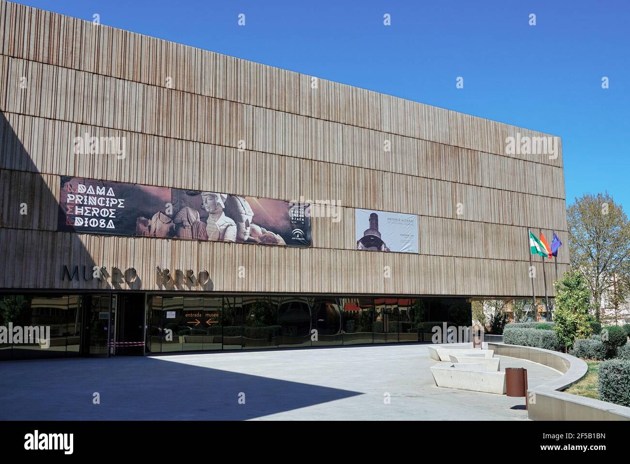 Jaén, Spagna; 25 marzo 2021: Il Museo Iberico di Jaén, inaugurato il 11 dicembre 2017 dal Re Felipe VI e unico nel suo genere al mondo Foto Stock