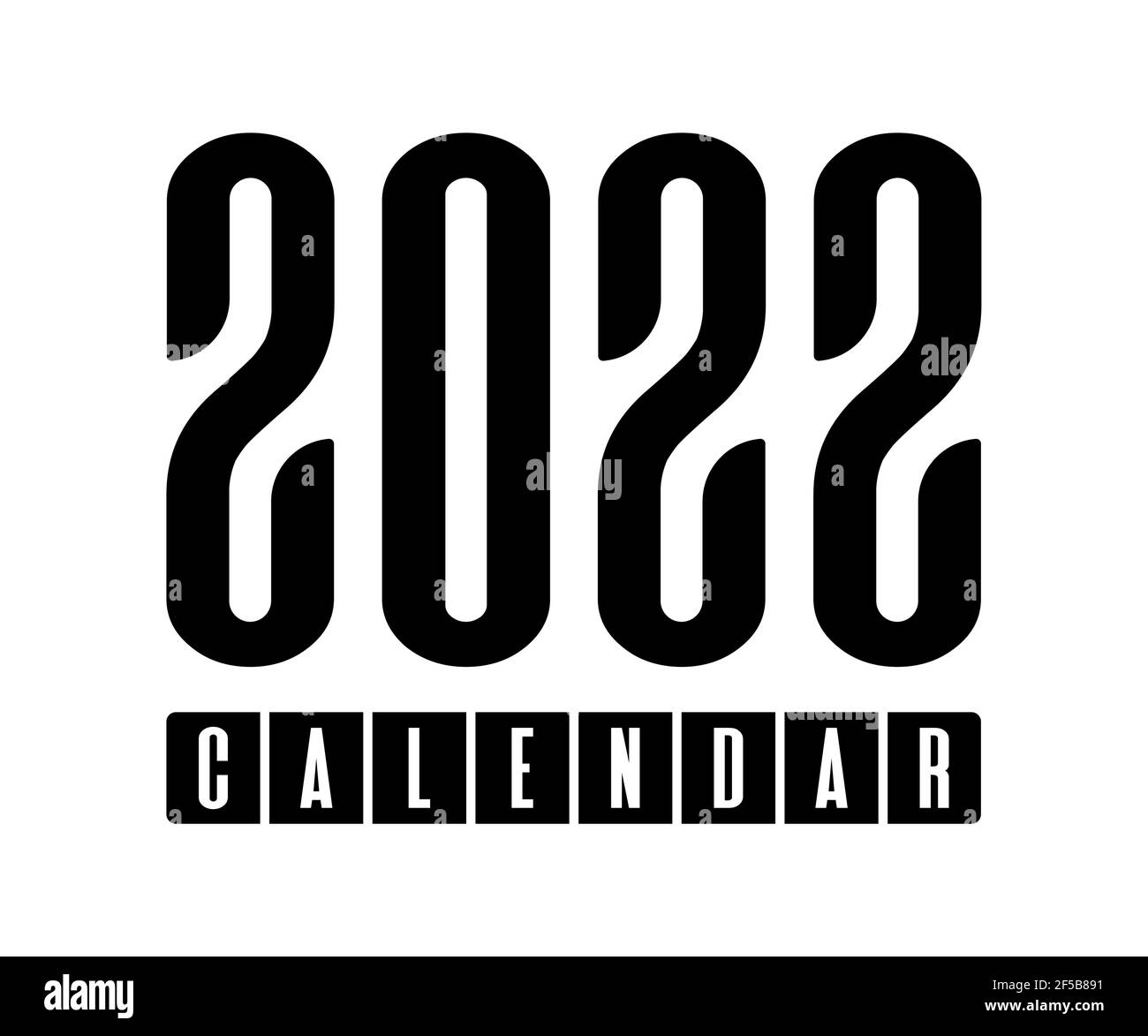 Calendario 2022 Nero Foto E Immagini Stock In Bianco E Nero Alamy