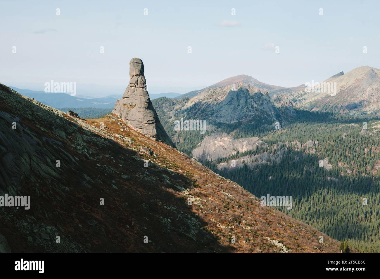 Catena montuosa di Ergaki Foto Stock