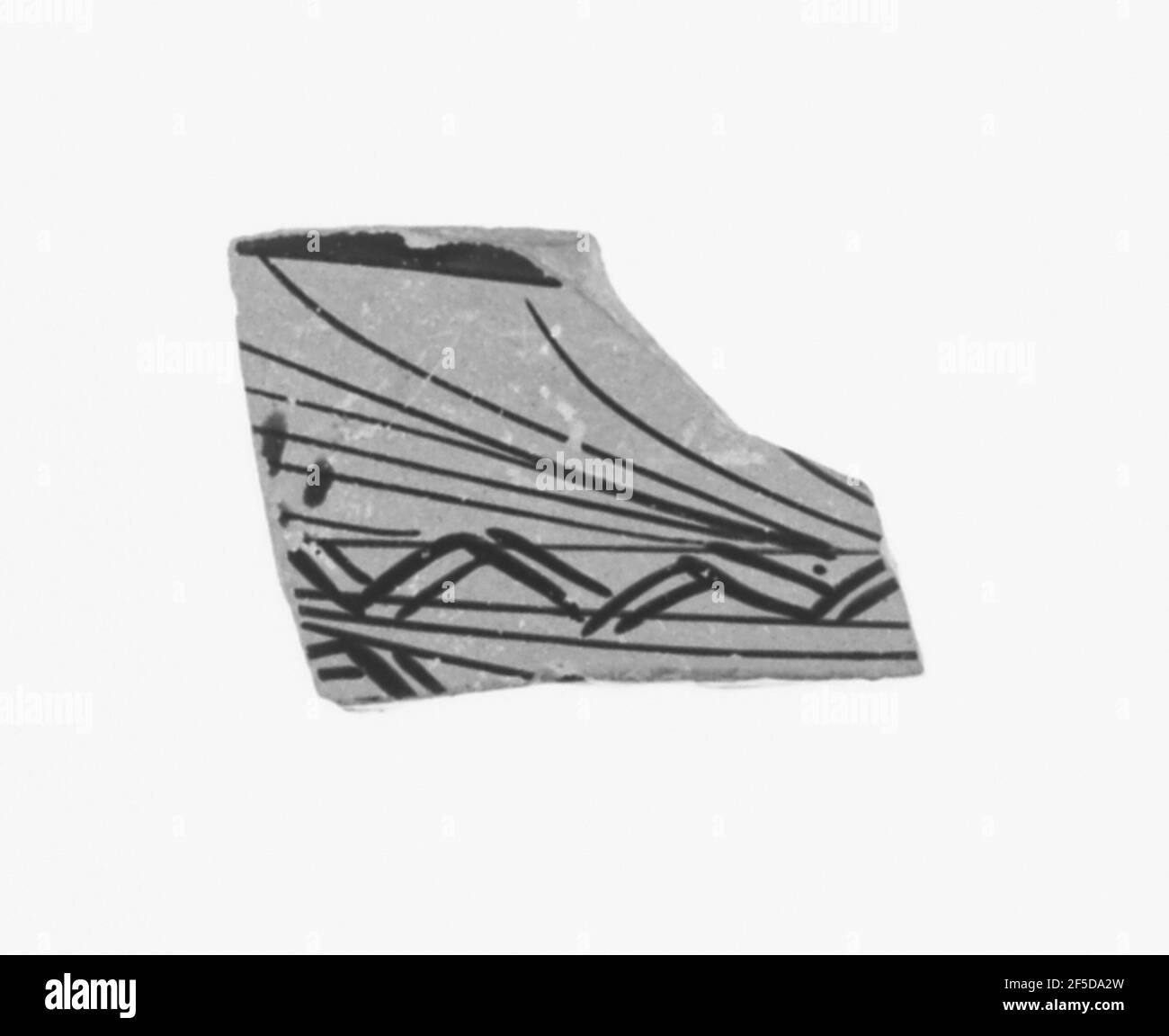 Frammento di coppa attico di figura rossa. Sconosciuto Foto Stock