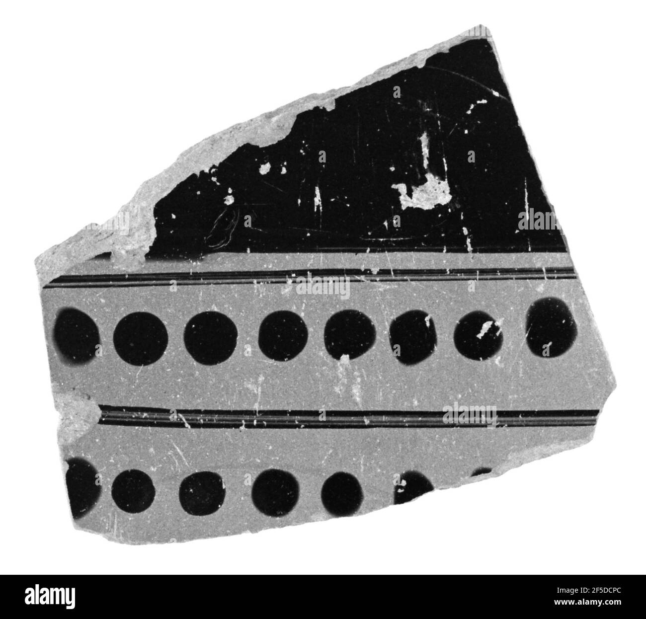 Frammento di idria a forma di rosso soffitta. Sconosciuto Foto Stock