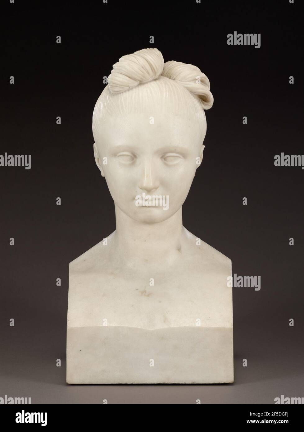 Busto di Mary Robinson. Pierre-Jean David d'Angers (francese, 1788 - 1856) Foto Stock