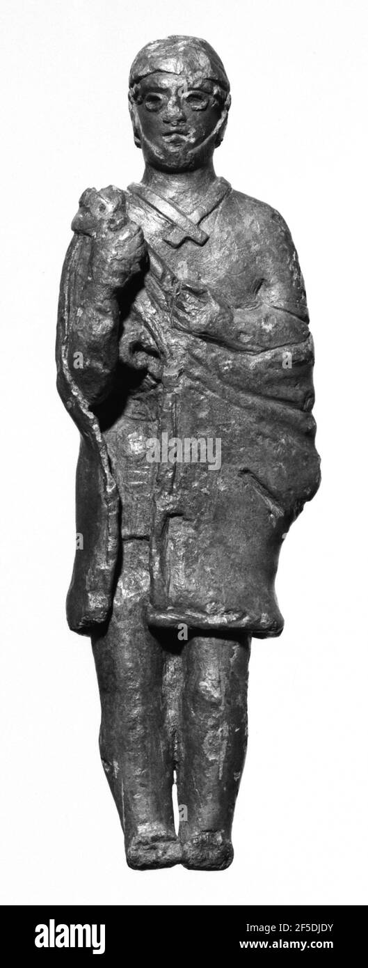 Statuetta di un Guerriero. Sconosciuto Foto Stock