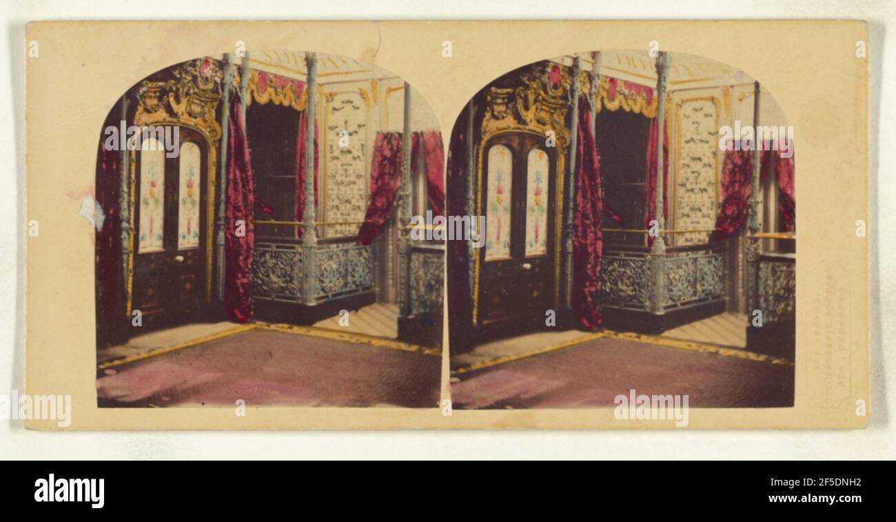 La Grand Saloon. London Stereoscopic Company (attiva dal 1854 al 1890) Foto Stock