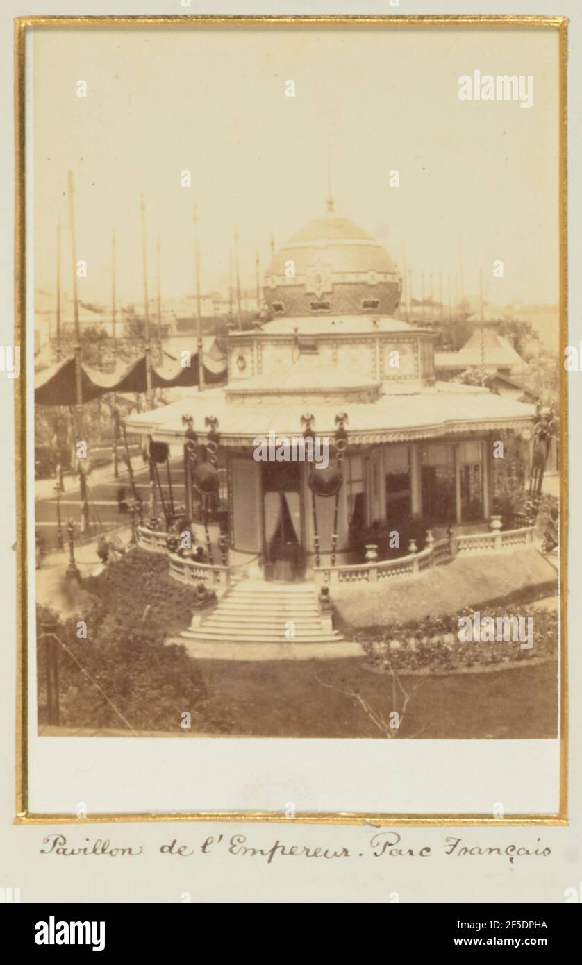 Pavillon de l'Empereur. Parc Français. Léon & Lévy (francese, attivo 1864 - 1913 o 1920) Foto Stock