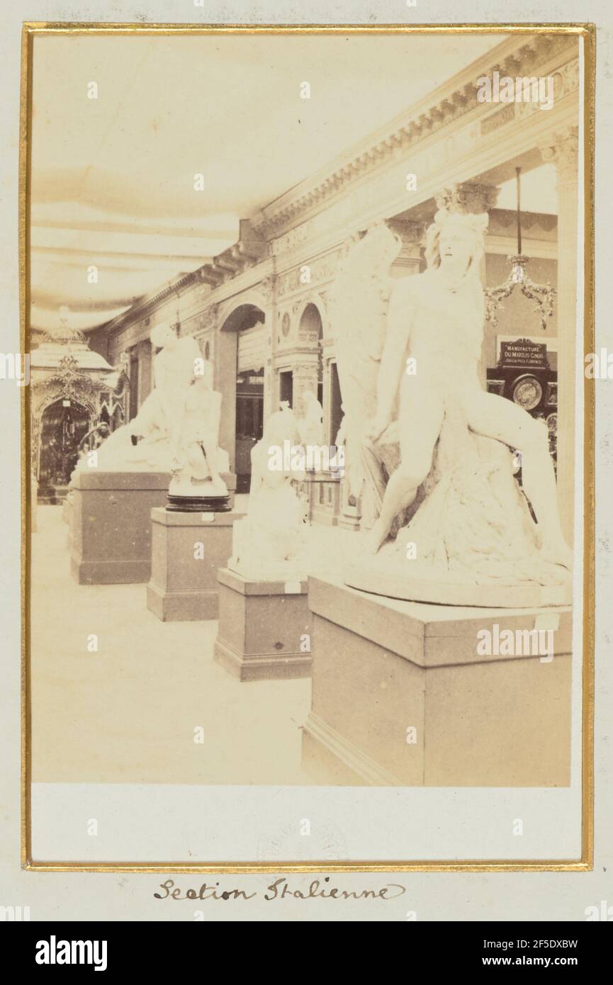 Beaux-Arts, Sezione Italienne (No 19). Léon & Lévy (francese, attivo 1864 - 1913 o 1920) Foto Stock