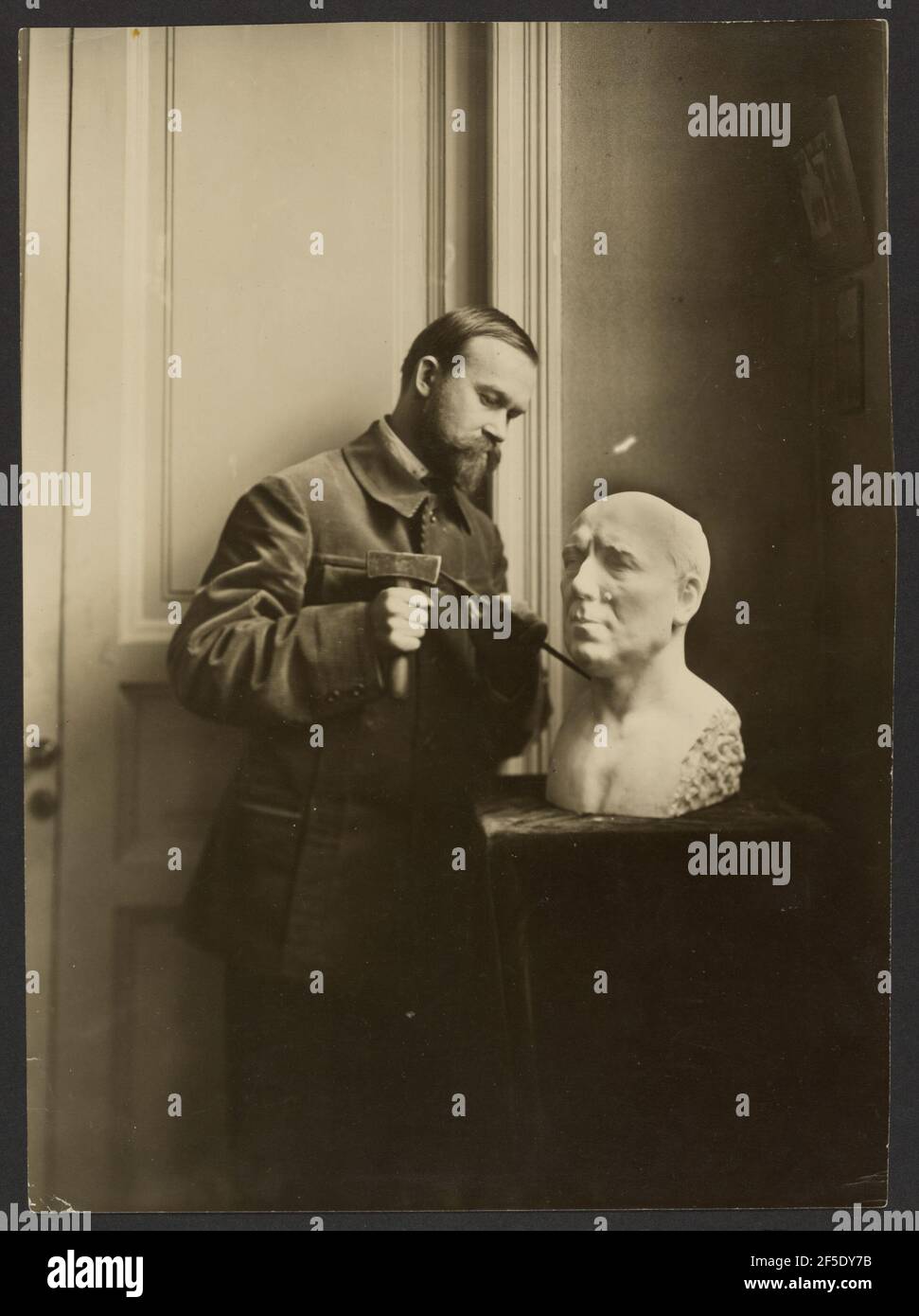 Boris Kustodiev (scultore). Iakob Vladimirovich Shteinberg (Russo, 1880 - 1942) Foto Stock