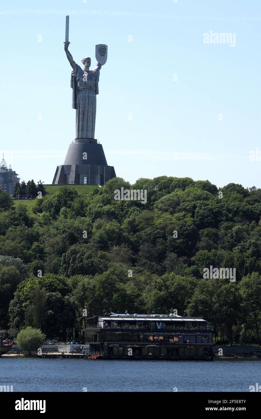 Monumento dell'indipendenza, Kiev, Ucraina Foto Stock