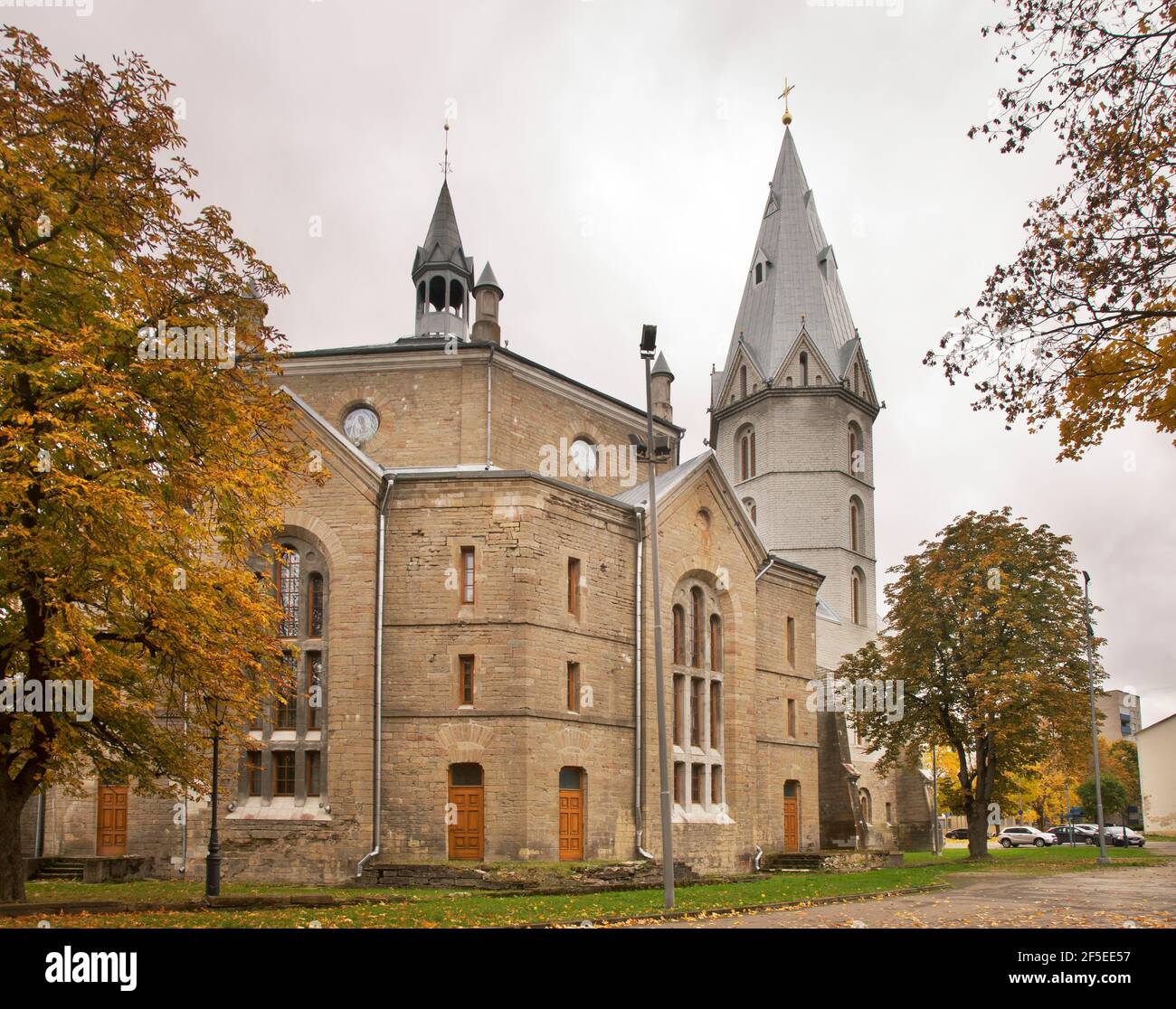 Cattedrale di Alessandro a Narva. Estonia Foto Stock