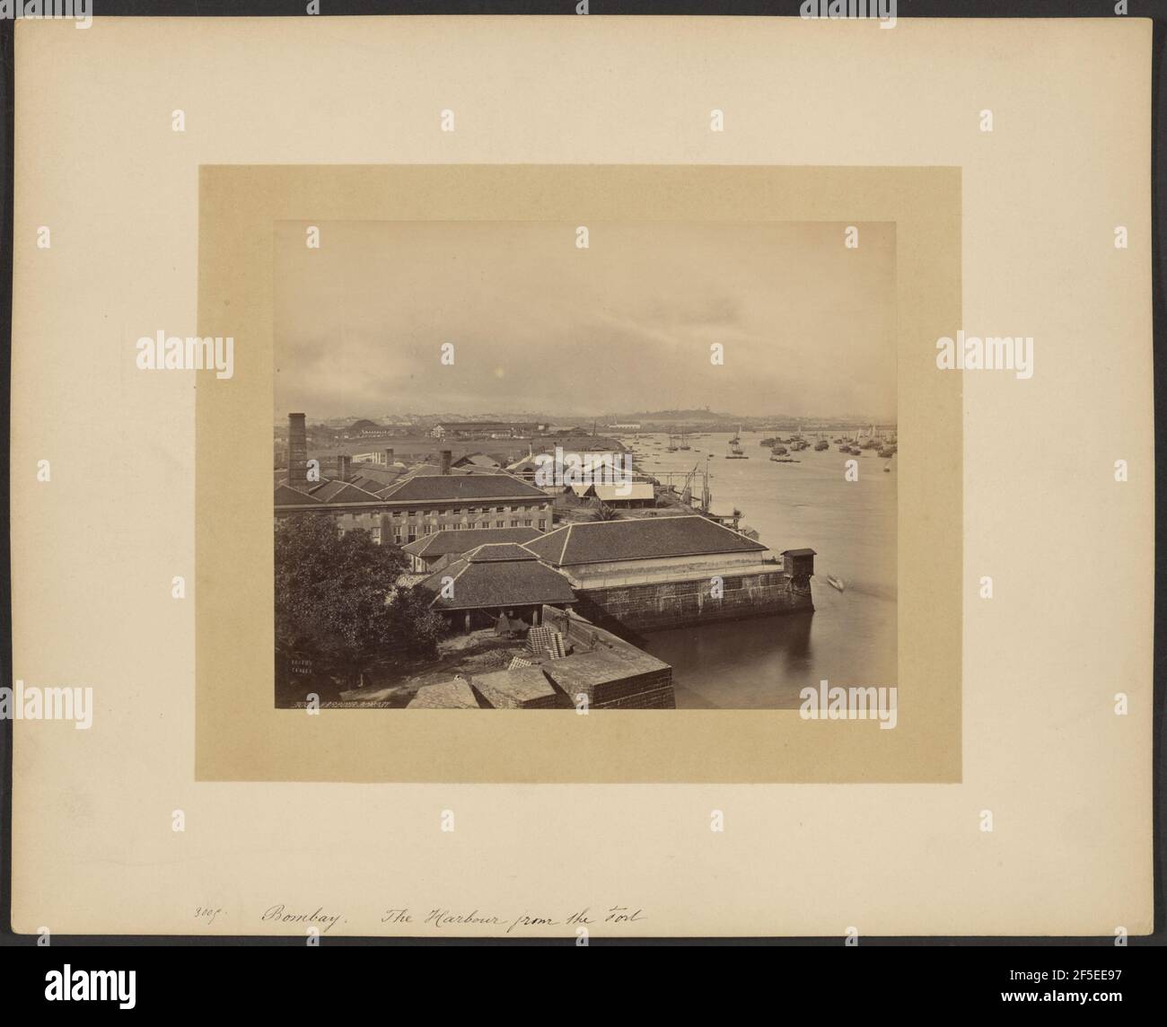 Porto, Bombay. Francis Frith (inglese, 1822 - 1898) Foto Stock