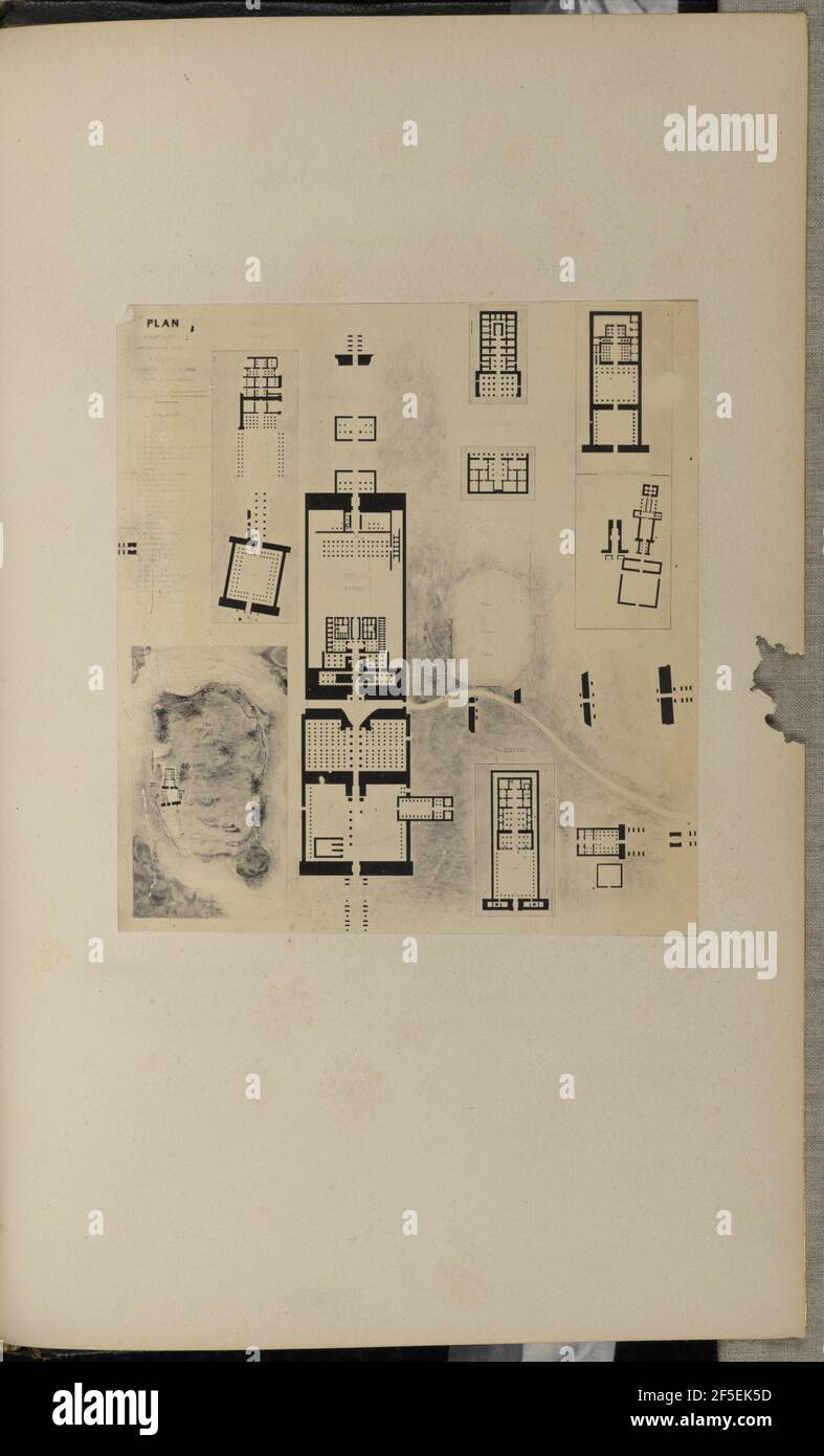 Piano del tempio. Foto Stock