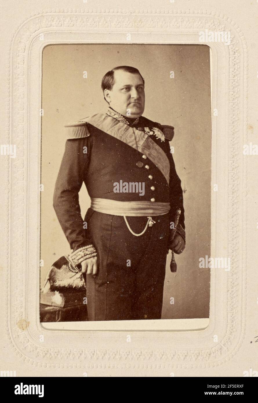 Principe Napoleone. André Adolphe-Eugène Disdéri (francese, 1819 - 1889) Foto Stock