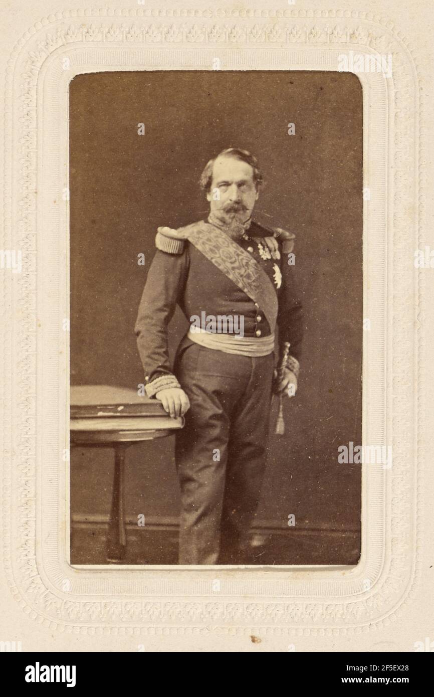 S.M. Imperatore. Napoleone III. Pierre Louis Pierson (francese, 1822 - 1913) Foto Stock