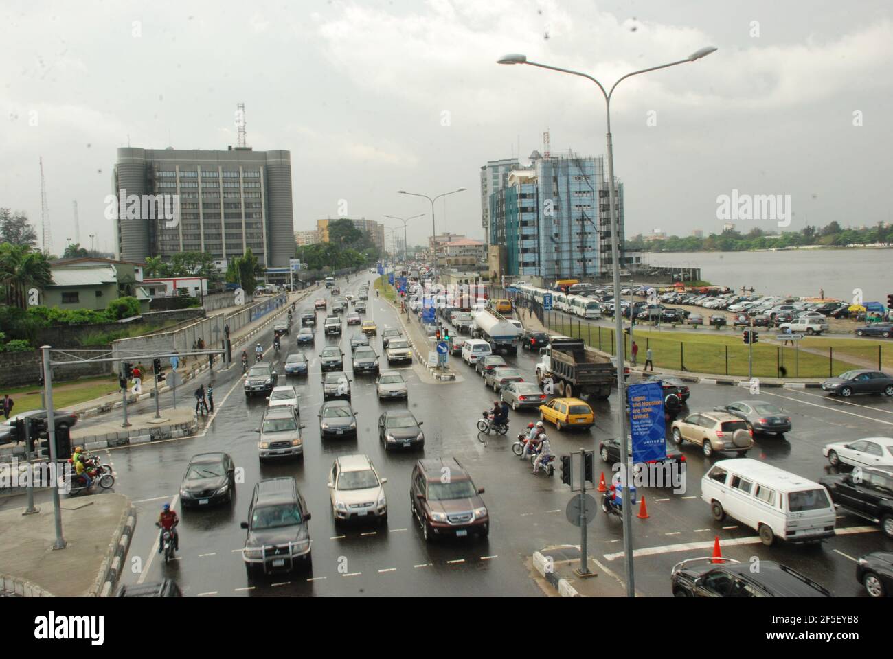 5. Lagos Metro: Lekki Express Road, Lagos, Nigeria. Foto Stock