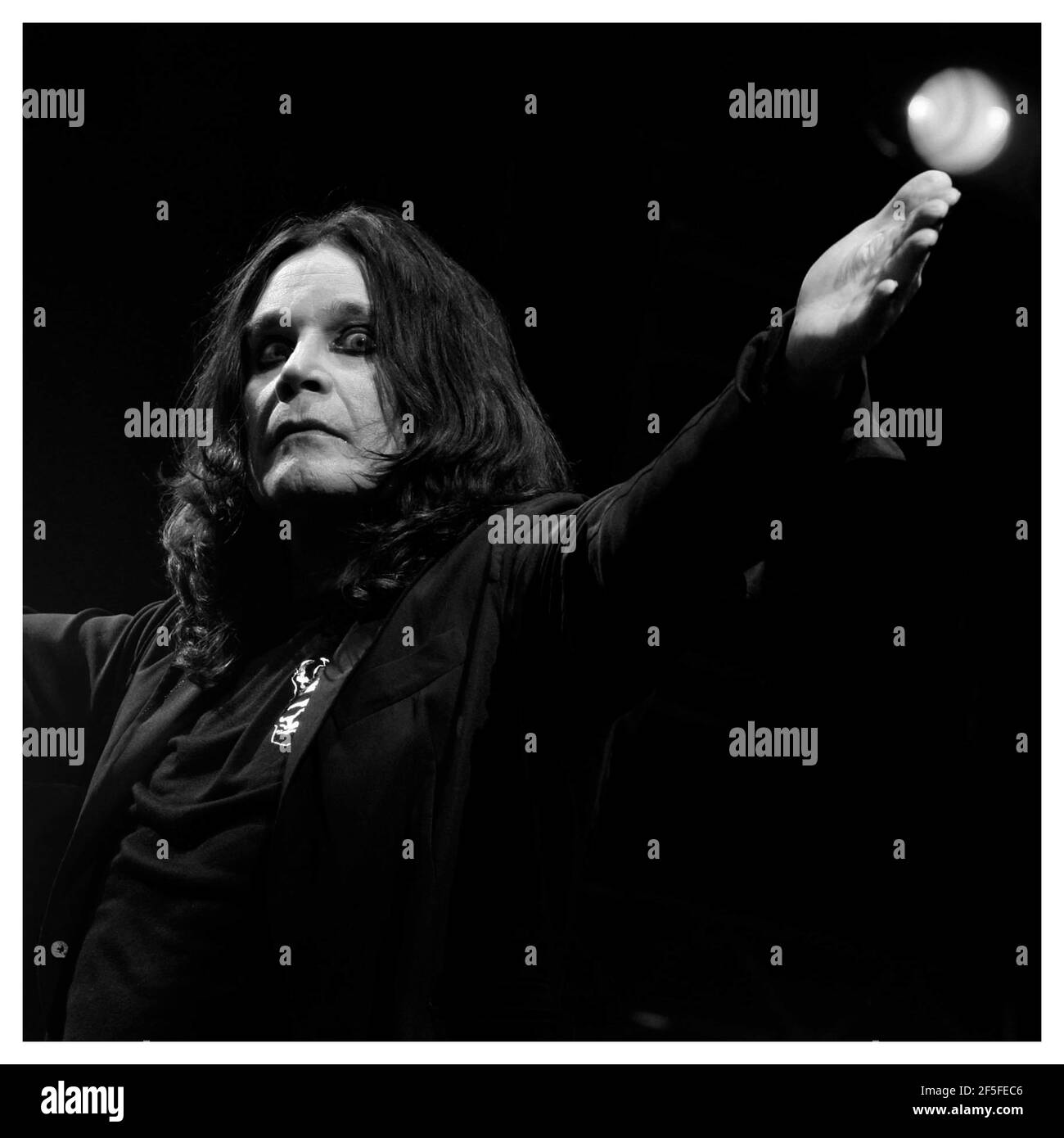 Ozzy Osbourne, Hultfredsfestivalen 2007. Foto Stock
