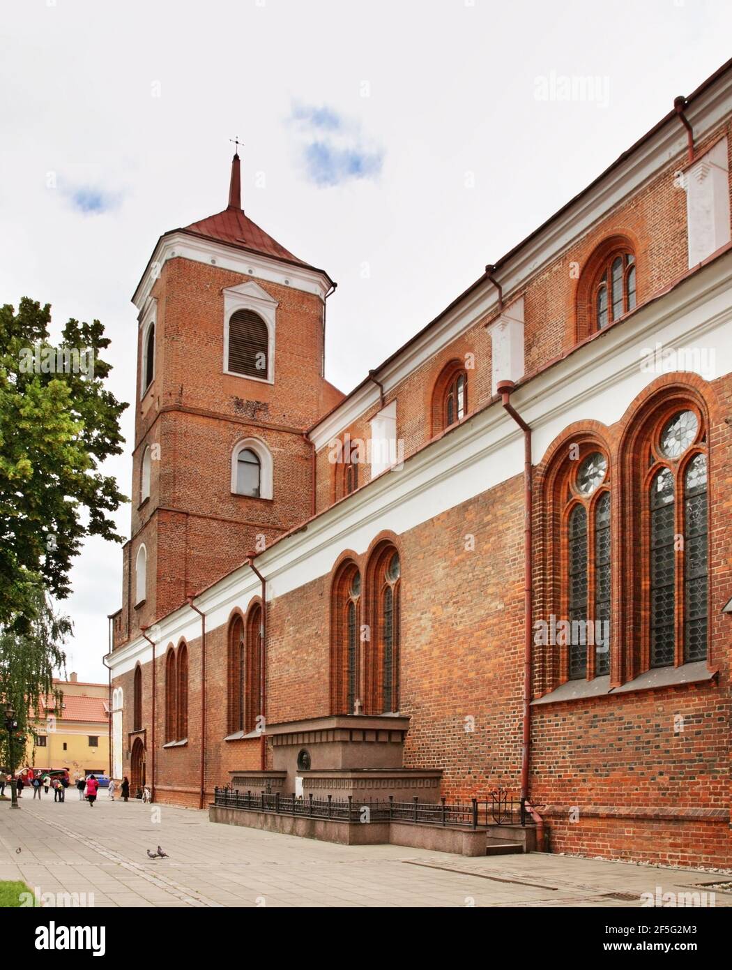 Basilica Cattedrale di San Pietro e San Paolo a Kaunas. La lituania Foto Stock