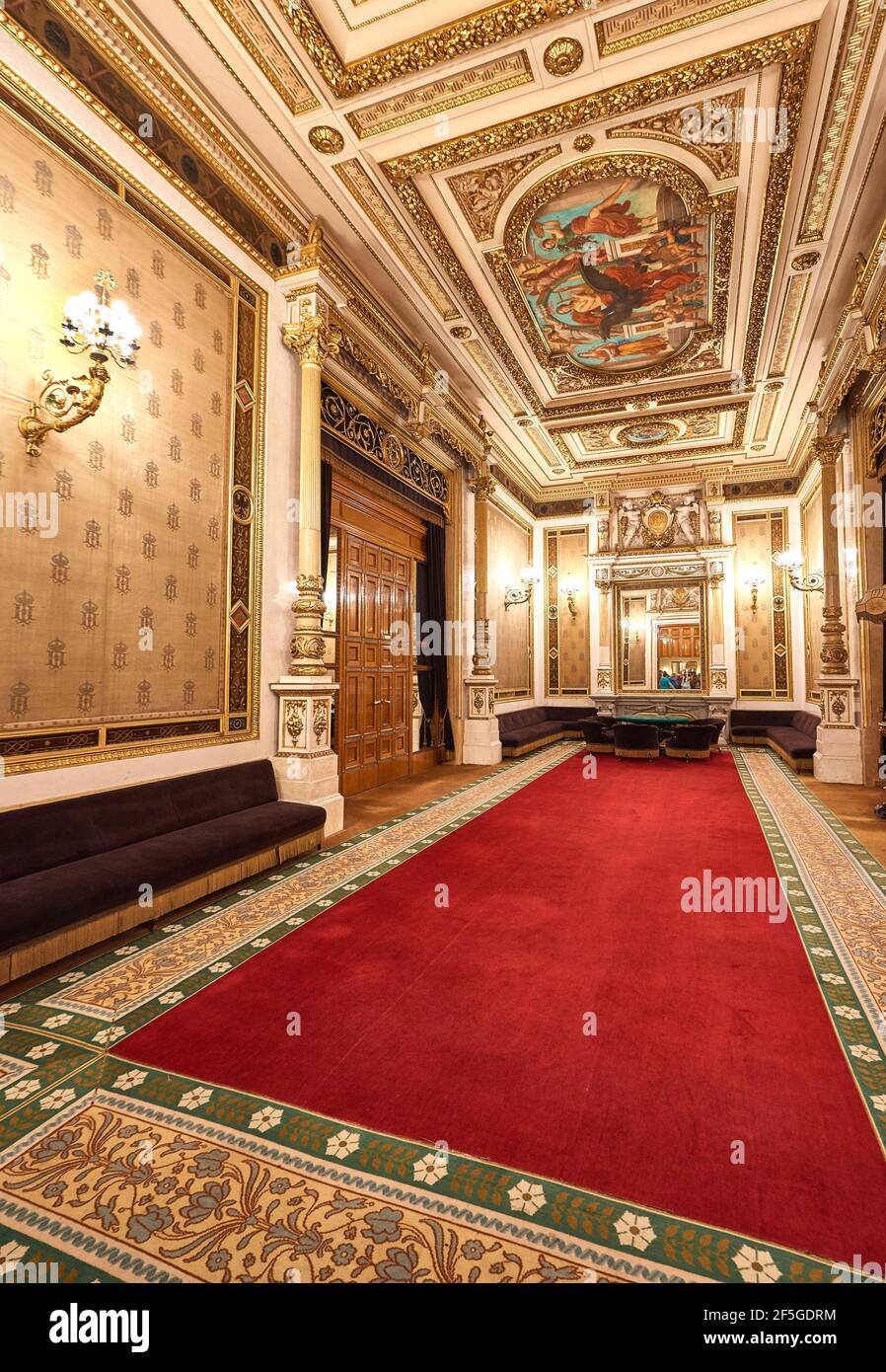 Visita al Teatro dell'Opera di Vienna Foto Stock