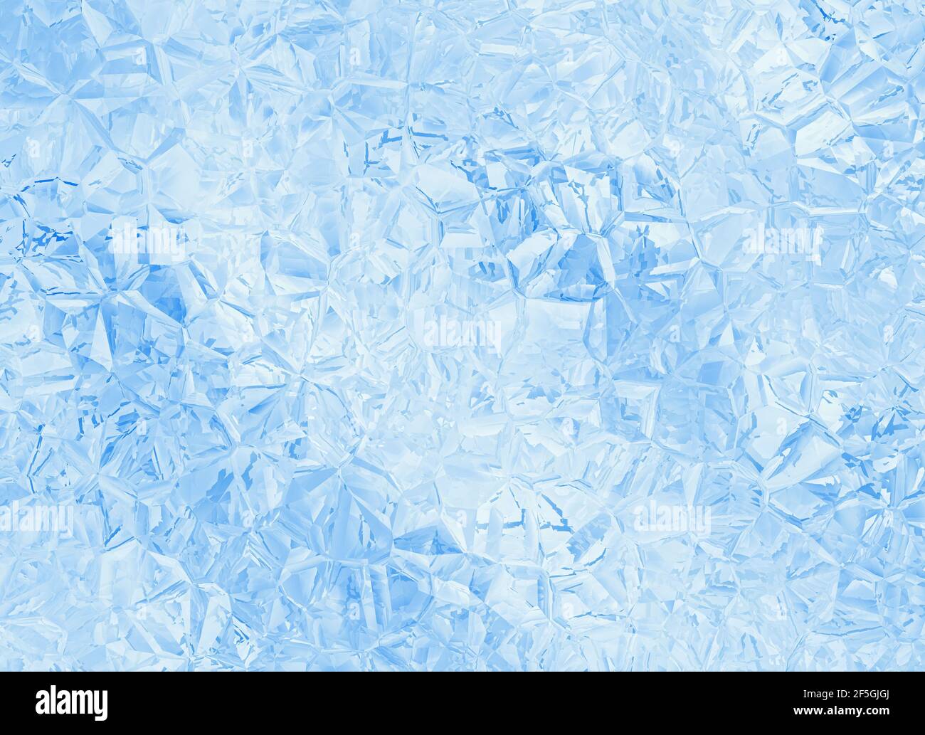 rilievo blu cristallo sfondo Foto Stock