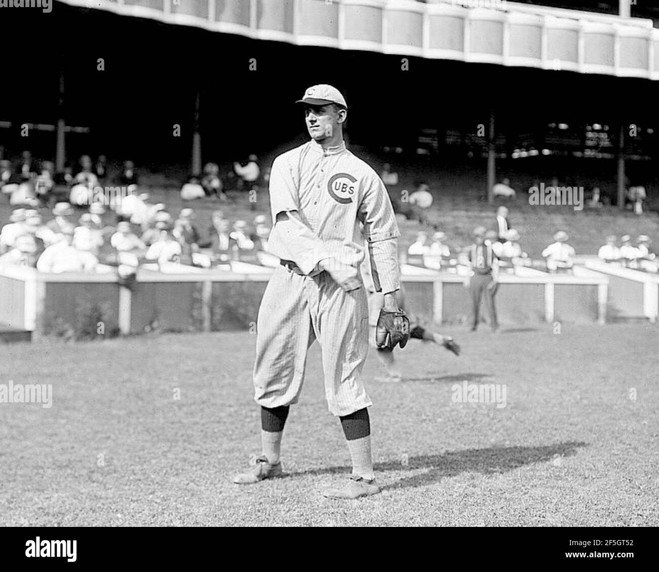 Ed Ruelbach, Chicago Cubs, 1910. Foto Stock