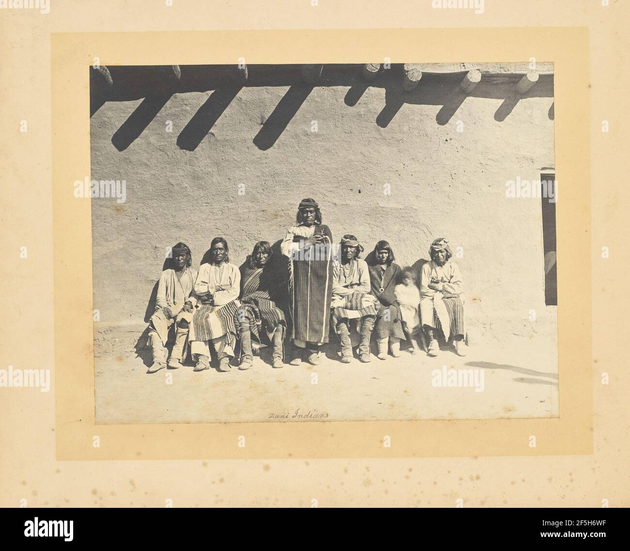 Indiani Zuni. John K. Hillers (americano, 1843 - 1925) Foto Stock