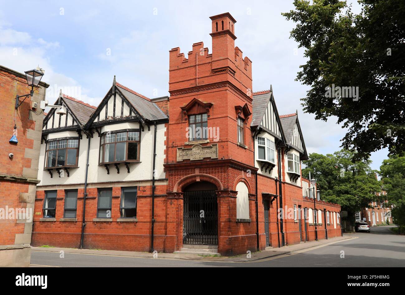 YE Olde Wyche Teatro edificio a Nantwich in Cheshire Foto Stock