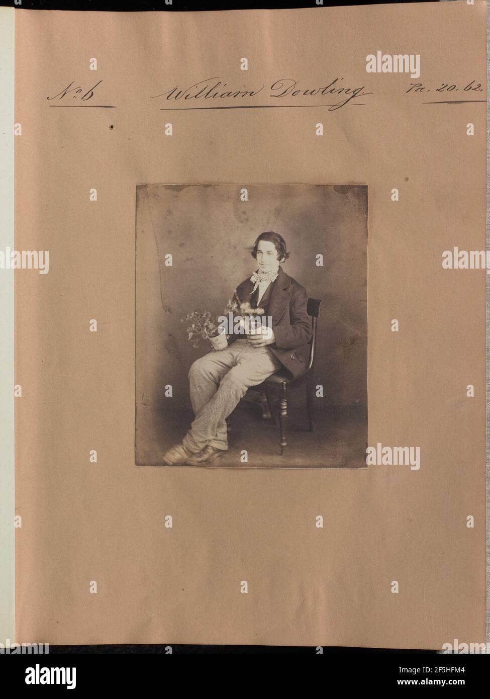 William Dowling. Sconosciuto Foto Stock William Dowling. Sconosciuto Foto Stock