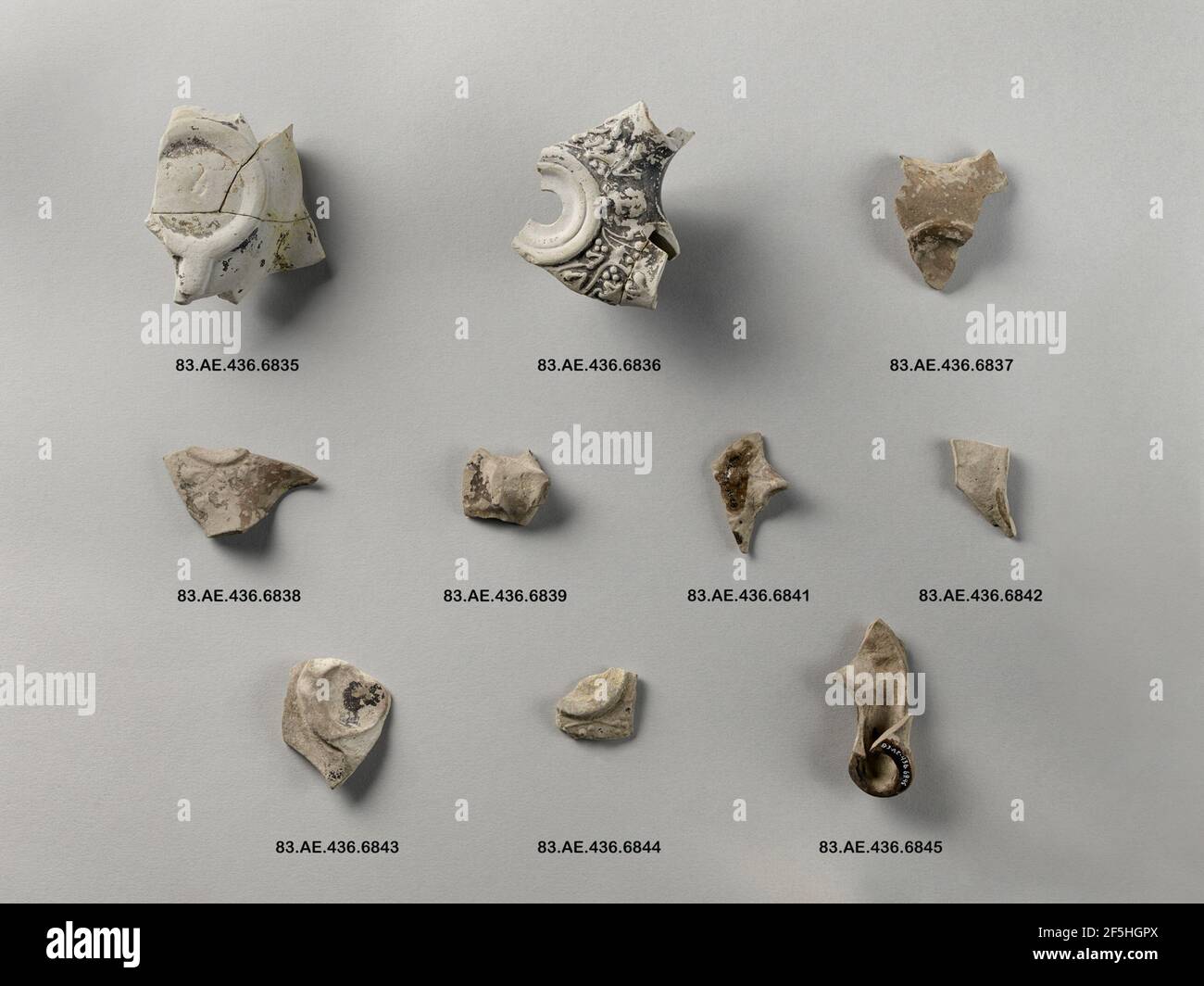 Frammento di lampada corsivo. Sconosciuto Foto Stock