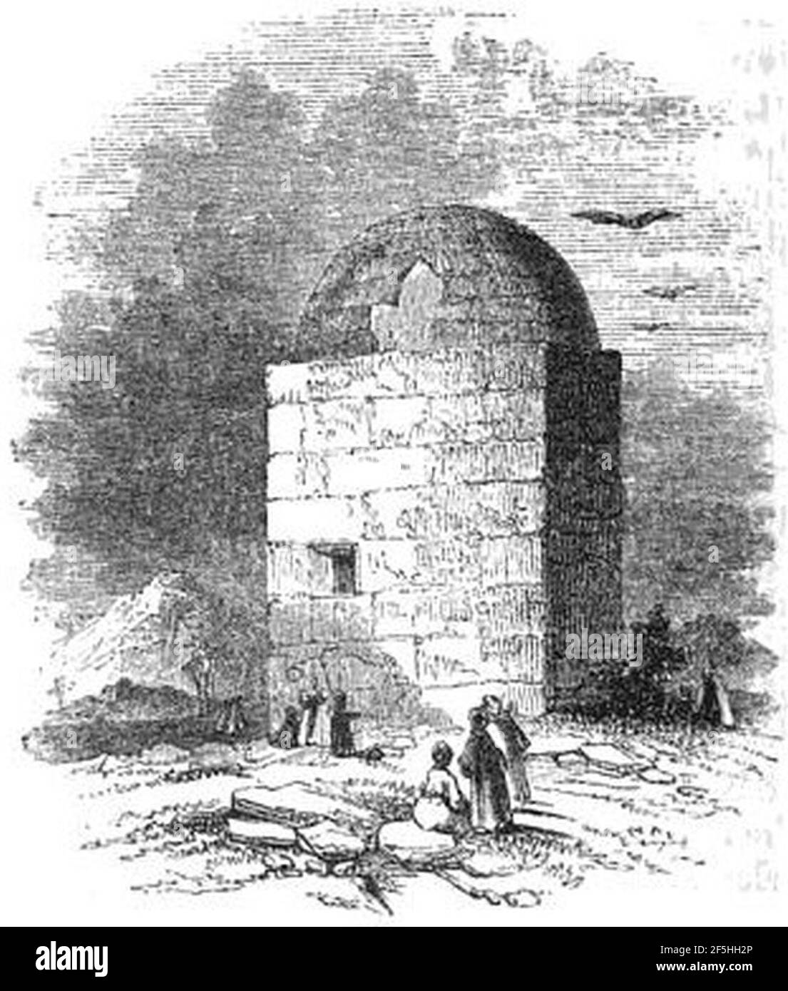 Tomba di Rachel, c. 1840. Foto Stock