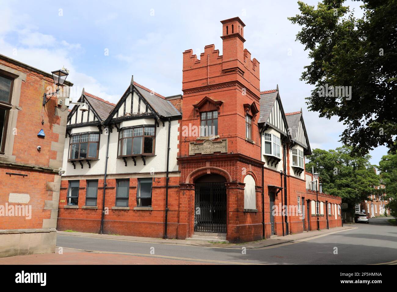 YE Olde Wyche Teatro edificio a Nantwich in Cheshire Foto Stock