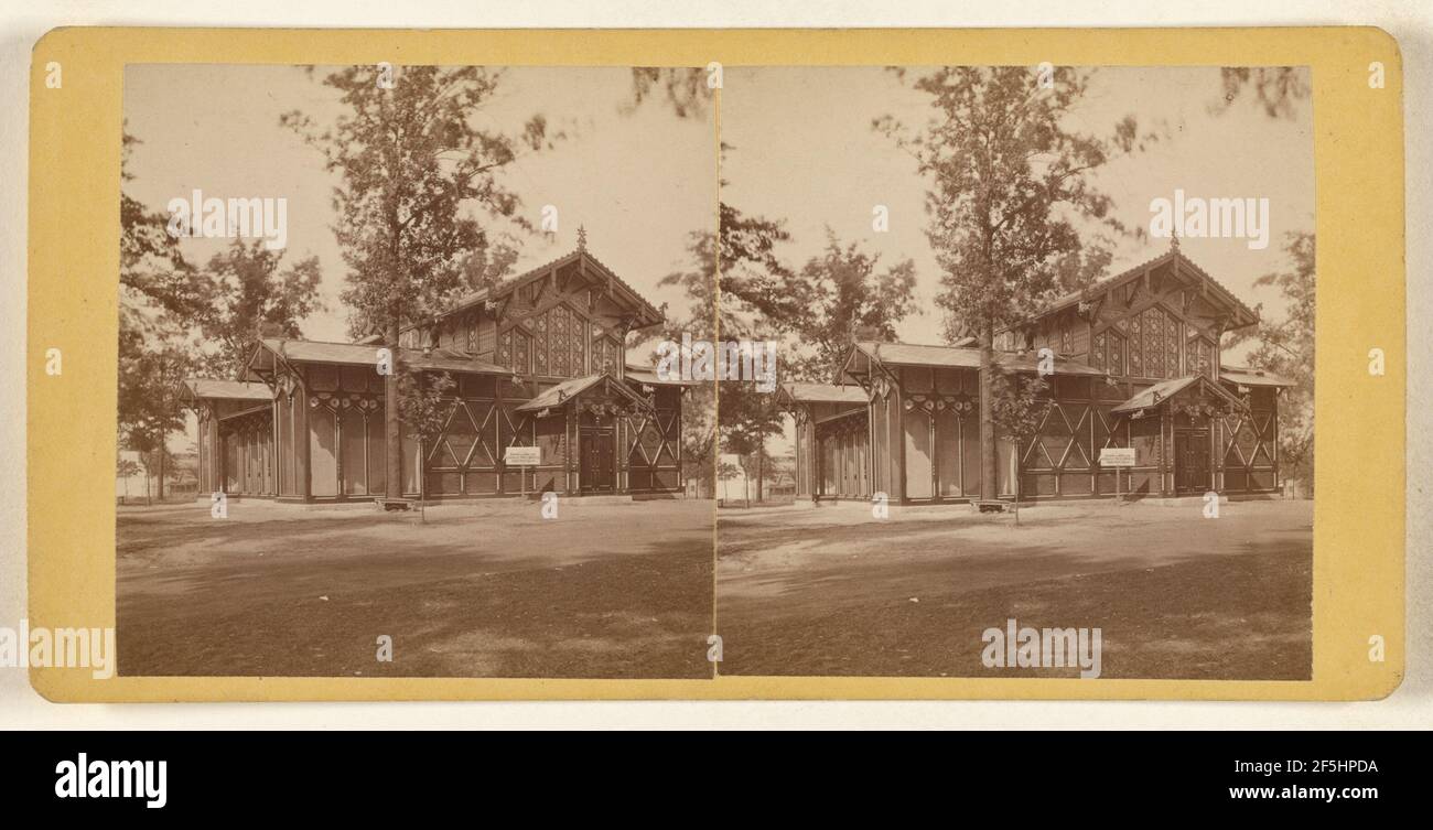 Zona fieristica. Voliera. St. Louis, Missouri. Boehl e Koenig Foto Stock