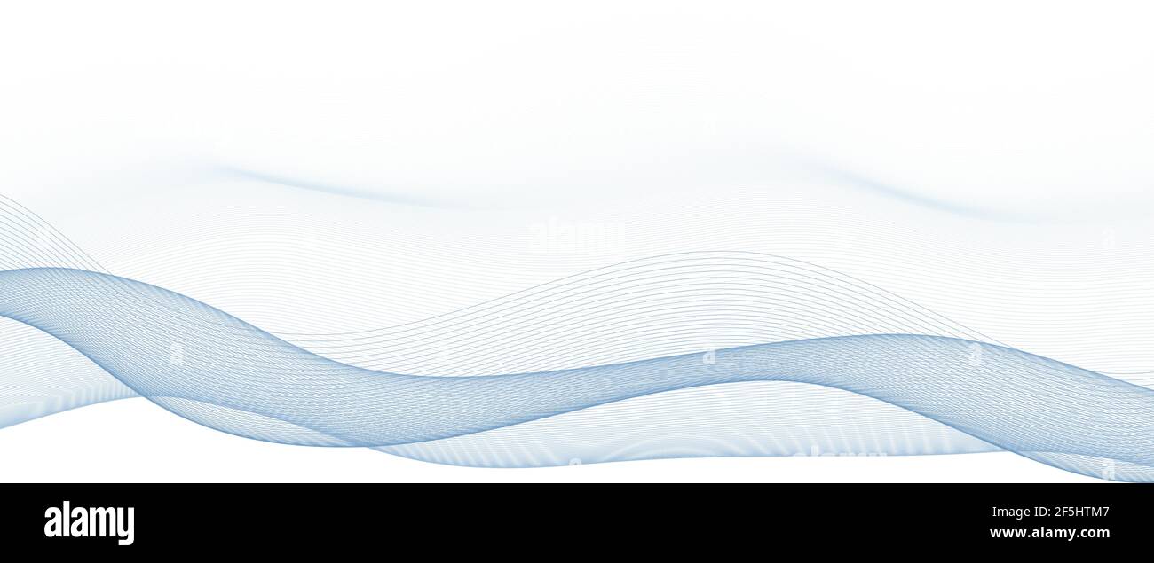 Sottile sfondo astratto di sottili linee grigie blu su un bianco. Pattern vettoriale minimo Illustrazione Vettoriale