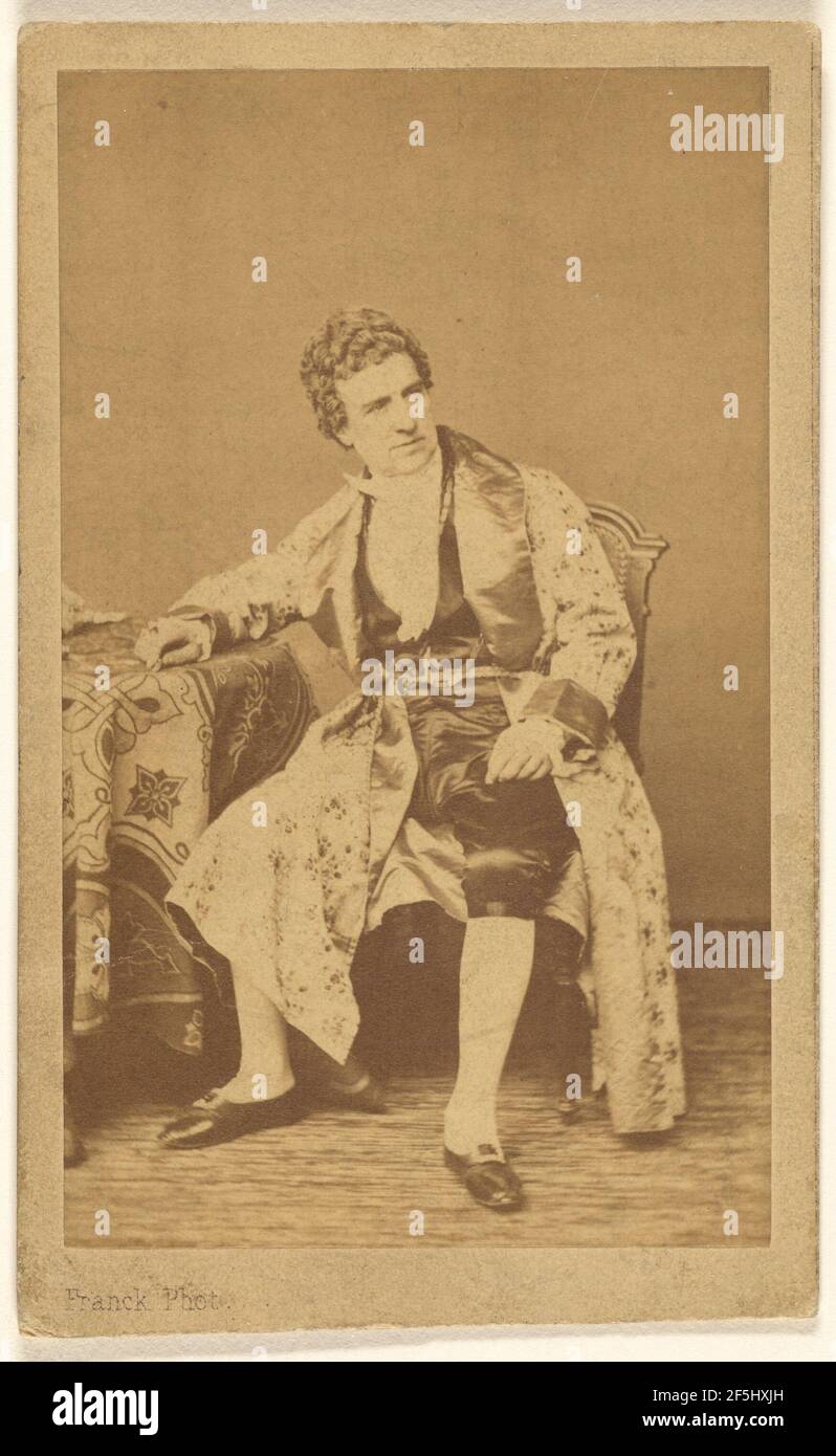 Monsieur Bouffe. Franck (François-Marie-Louis-Alexandre Gobinet de Villecholles) (Francese, 1816 - 1906) Foto Stock
