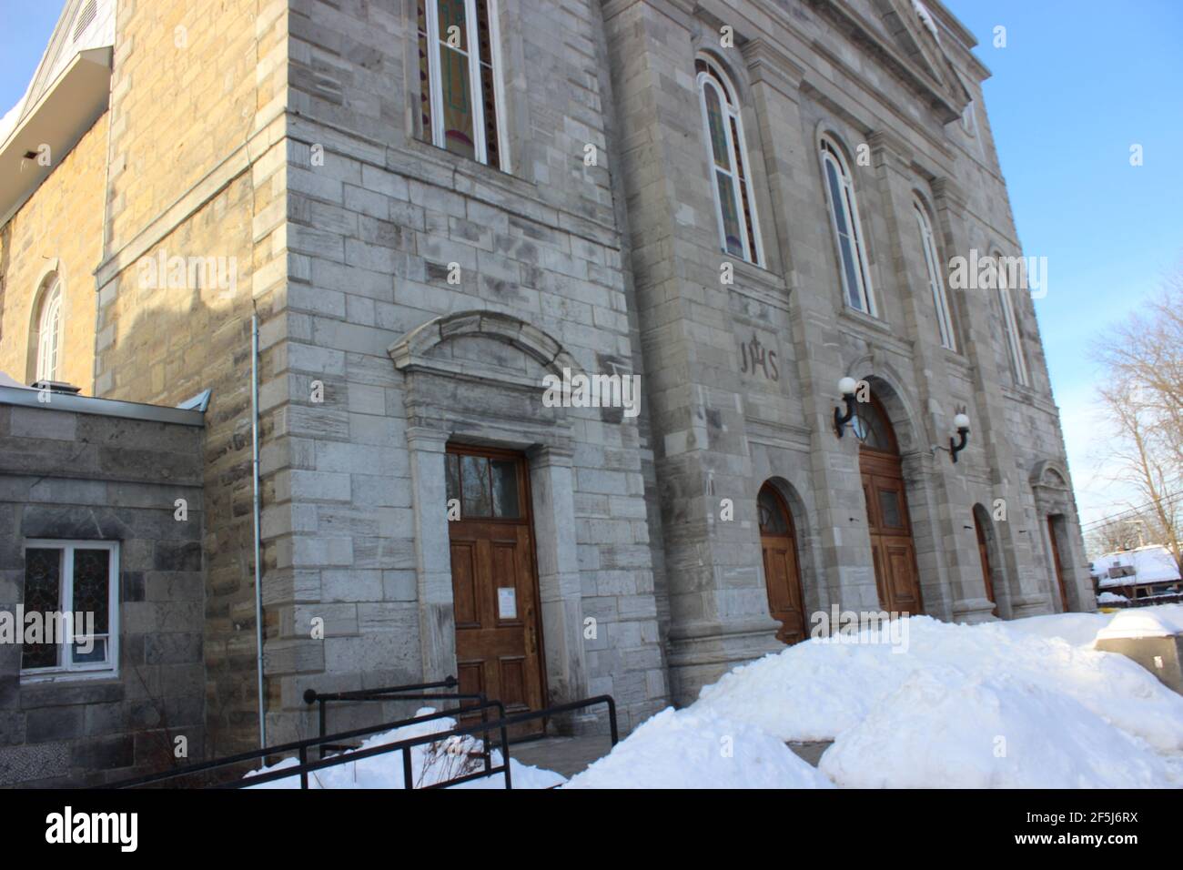 Chiesa di Sainte-Rose-de-Lima a Laval Canada Foto Stock