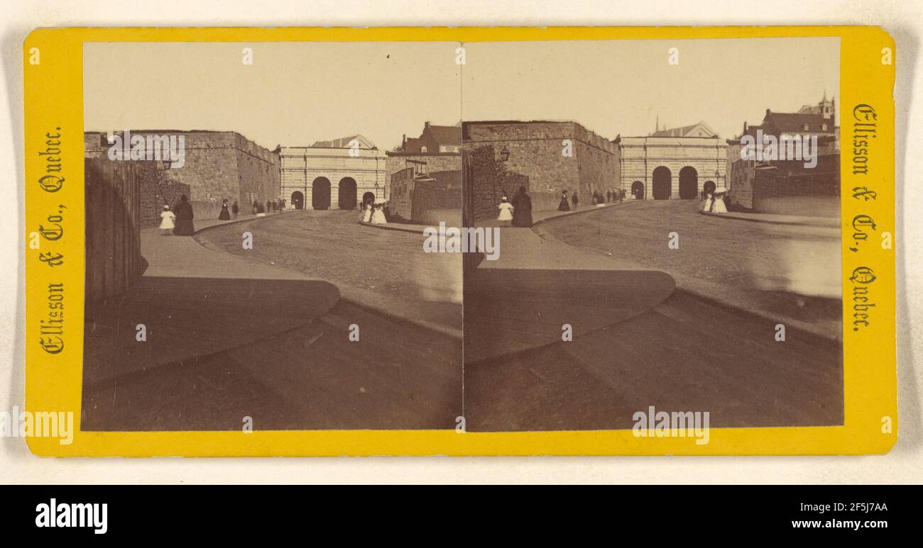 John's Gate, Quebec, Canada. William Ellisson & Co Foto Stock