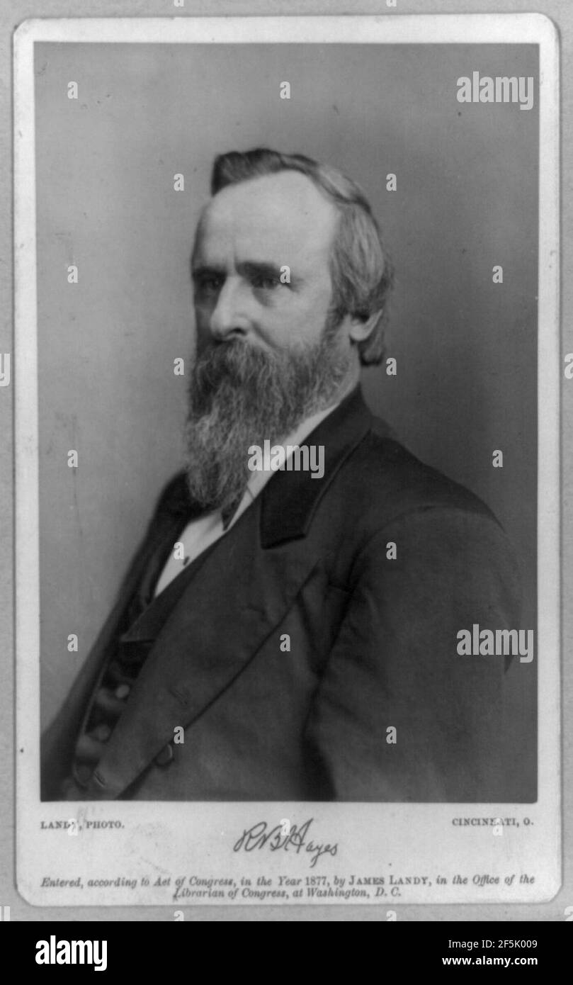 R. B. Hayes - Landy, Foto, Cincinnati, O. Foto Stock