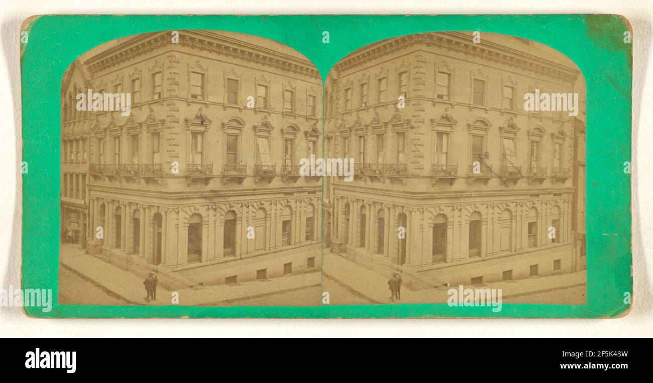 Union Bank, Halifax, Nuova Scozia.. William Notman (canadese, nato Scozia, 1826 - 1891) Foto Stock