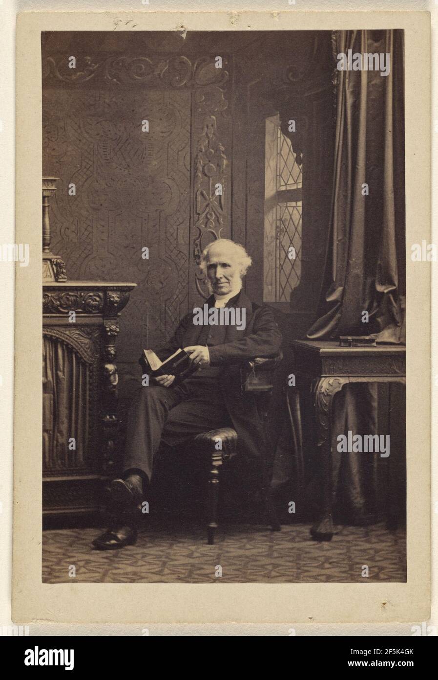 J. Hugh Crichton d. 1871 marzo Jessie dau. Maggiore di George Henderson di Liverpool.. Camille Silvy (Francese, 1834 - 1910) Foto Stock