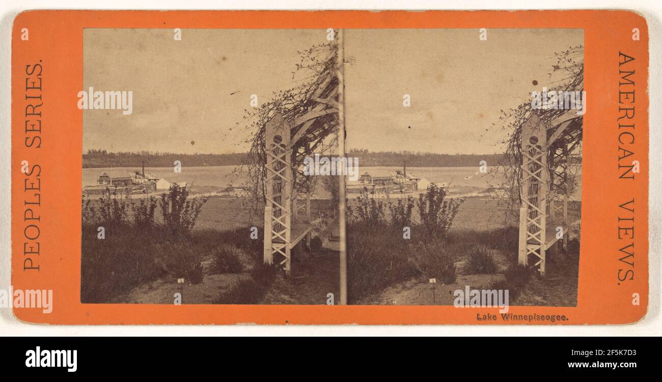 Lago Winnepiseogee. Canada. Produttore sconosciuto, americano Foto Stock