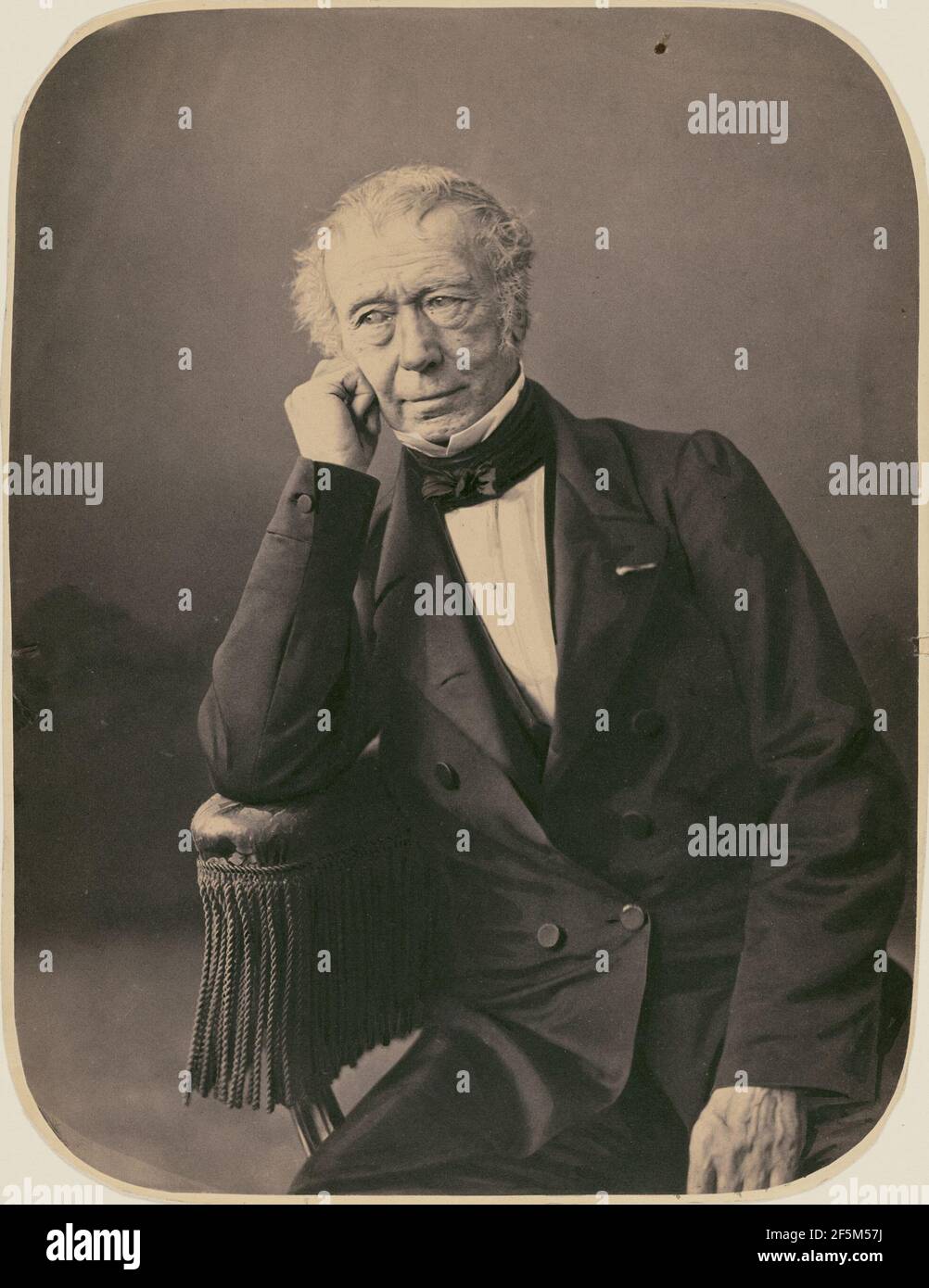 Jean-Guillaume Viennet, fabuliste (Institut). Nadar Gaspard Félix Tournachon (francese, 1820 - 1910) Foto Stock