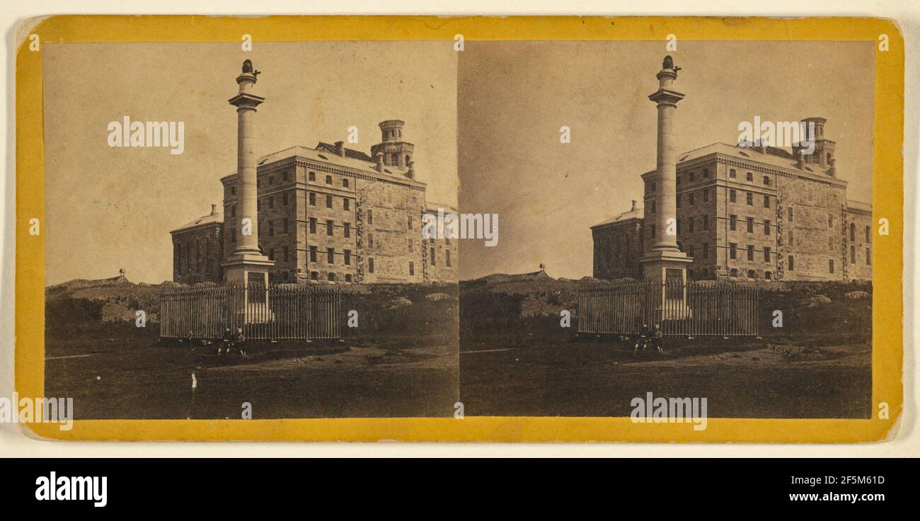 Quebec, Canada. Wolfe's Monument. Foto Stock