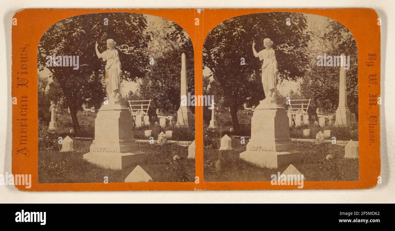 Monumento di Hoffman, cimitero di Greenmount. William M. Chase (americano, 1817 - 1901) Foto Stock