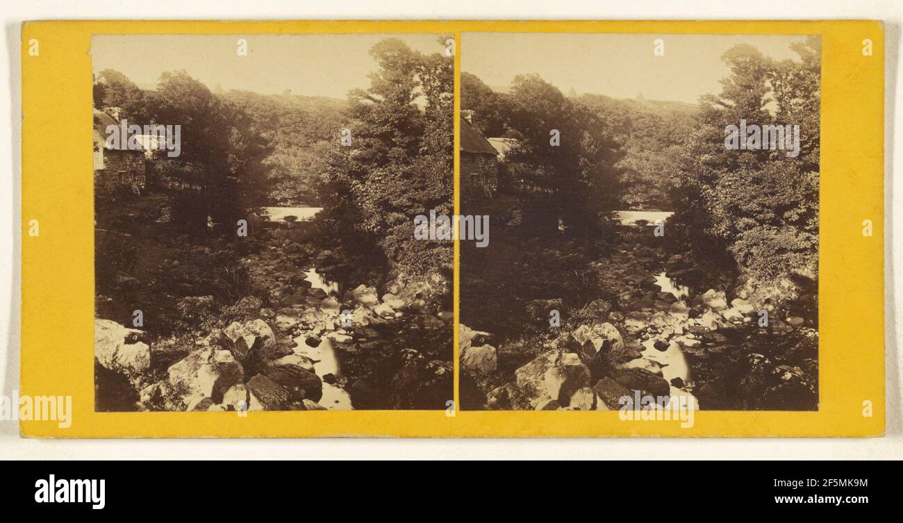 Poltesco Valley, vicino al Lizard, Cornovaglia. William Brooks (inglese, attivo dal 1860 al 1880) Foto Stock