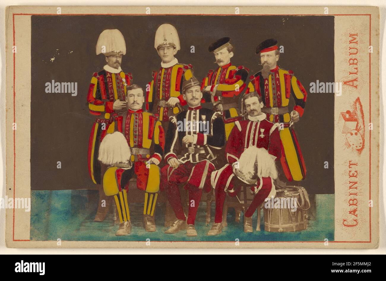 Soldati in uniforme, Roma. All'industria Foto Stock